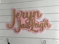 Raised Layered sign