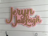 Raised Layered sign