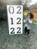 ANNIVERSARY SIGN 2x4