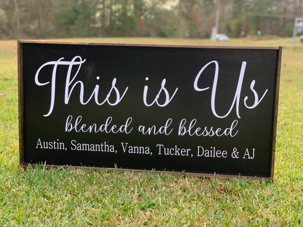 This is us 18x36