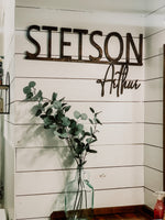 Nursery Name cutout
